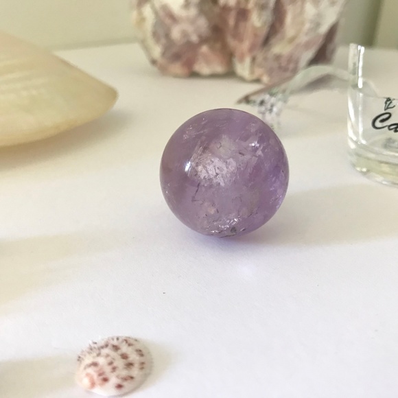 Amethyst Crystal - Ball Orb Sphere - Picture 6 of 8